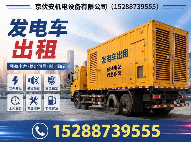 亳州发电机租赁展示图